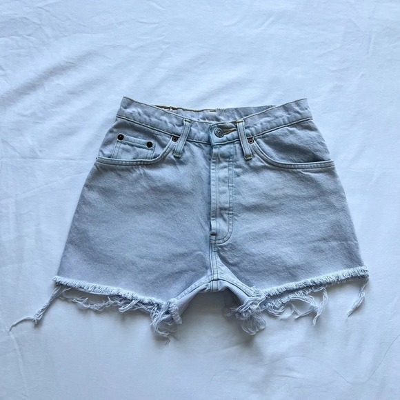 Vintage 90’s Jag Jeans Denim Cut Off Shorts - Picture 6 of 8